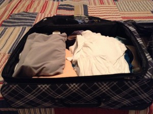 My suitcase ... full!